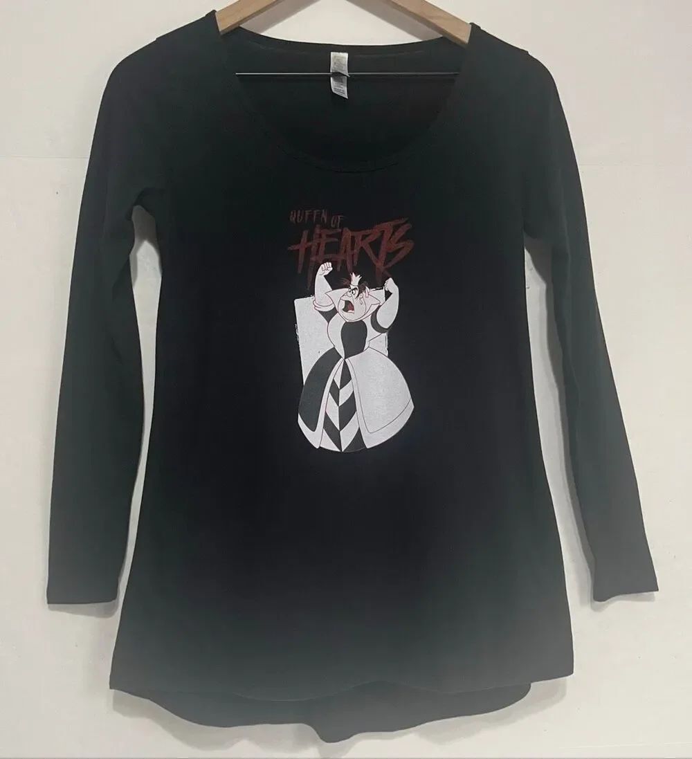 LuLaRoe Black Queen Of Hearts Tunic Size XXS